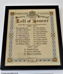 5.Village Hall Roll of Honour